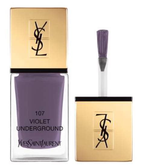 ysl la laque couture 107 violet underground|la laque couture.